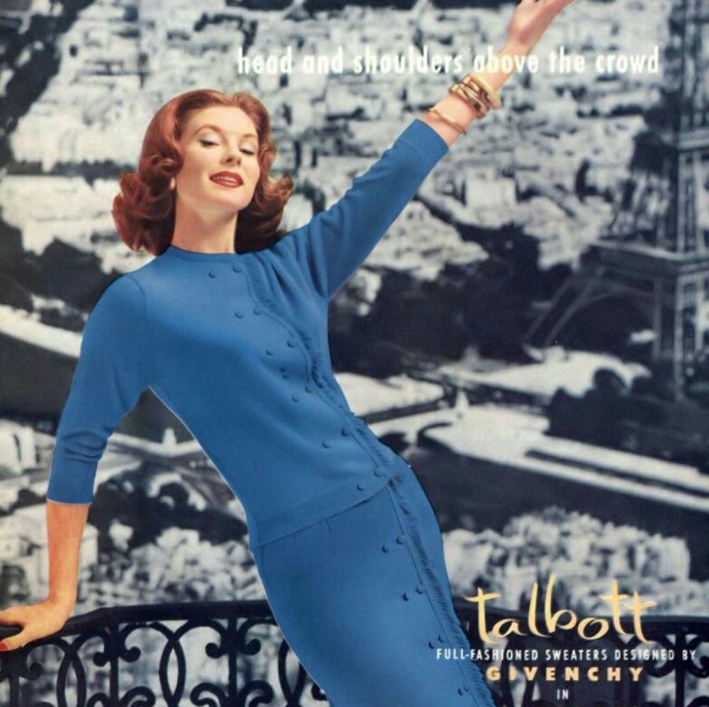 Host🎉Pick Vintage 1950s Talbott Givenchy Sweater